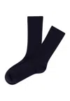 Hanro Accessories Wool Blend Socks In Blue