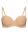 Hanro Luxury Moments Lace T-shirt Bra In Neutrals
