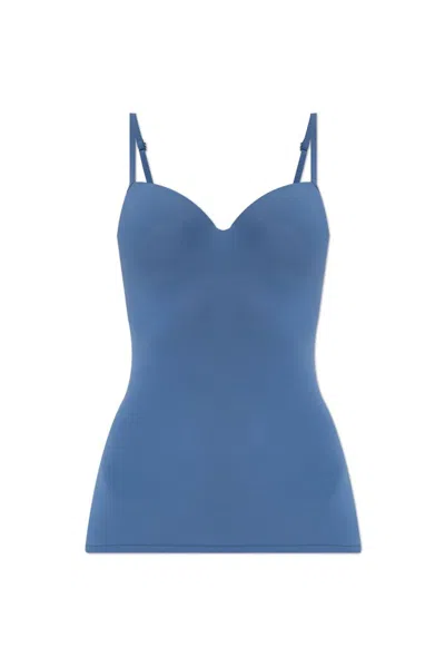Hanro Padded Camisole In Blue