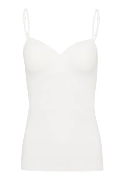 Hanro Allure Padded Bra Camisole| Off White 71462-102
