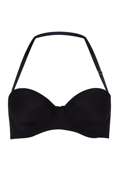 Hanro Allure Strapless T-shirt Bra In Black