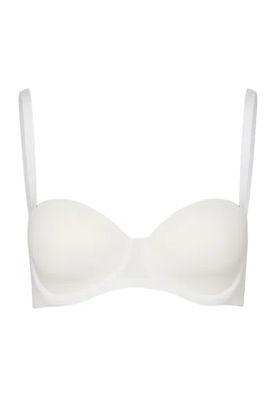 Hanro Allure Strapless T-shirt Bra In White