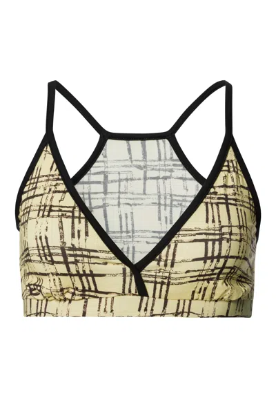 Hanro Arthur Arbesser X  Tartan Cotton Crop Top In Multi