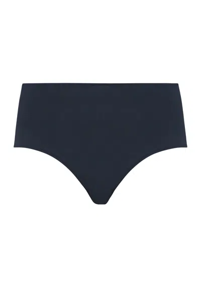 Hanro Azelia Lace Back Full Brief In Blue