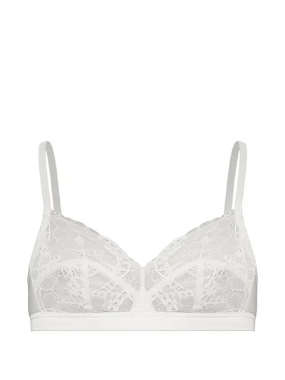 Hanro Azelia Lace Bra In White