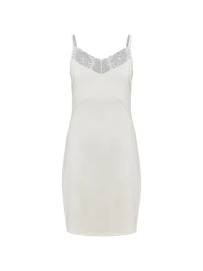 Hanro Azelia Lace-trim Nightdress In White