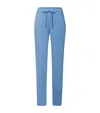 Hanro Balance Tapered Stretch Pants In Blue