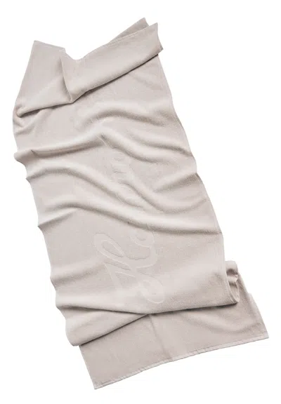 Hanro Beach Towel In Gray
