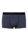 Hanro Micro Touch Boxer Briefs In Blue