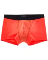 Hanro Micro Touch Boxer Brief In Orange