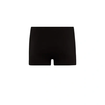 Hanro Stretch Cotton Boxers In Black