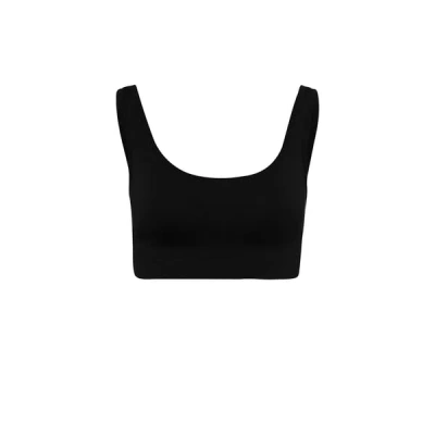 Hanro Brassière Rembourré En Coton In Black