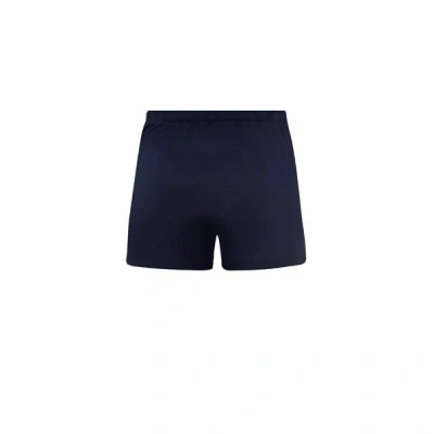 Hanro Cotton Boxer Shorts In Blue