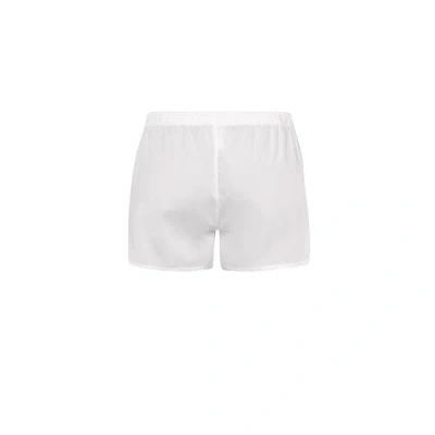 Hanro Cotton Boxer Shorts In White