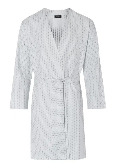 Hanro Carl Cotton Robe In Multi