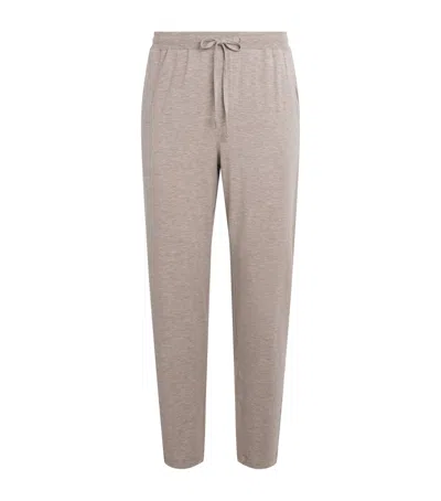 Hanro Casual Pyjama Bottoms In Brown