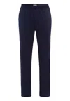 Hanro Casuals Drawstring Pants In Blue