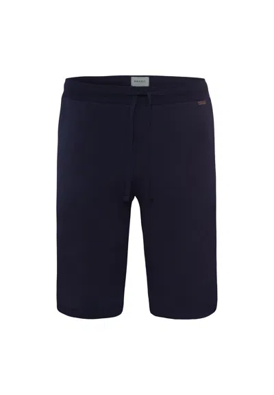 Hanro Casuals Drawstring Shorts In Black