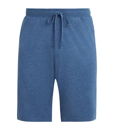 Hanro Casuals Pyjama Shorts In Blue