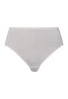 Hanro Celeste Wool And Silk Lace Trim Full Briefs In Multi