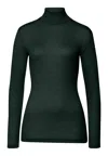 Hanro Celeste Wool And Silk Turtleneck Top In Multi