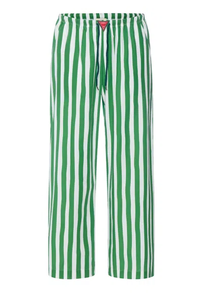 Hanro Charlotte Adam X  Cotton Woven Pants In Animal Print