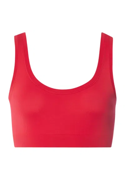 Hanro Charlotte Adam X  Crop Top In Red
