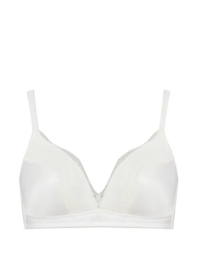 Hanro Cira Lace Bra In White