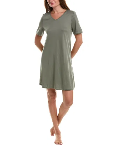 Hanro Cleo Nightdress In Green