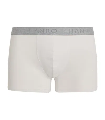 HANRO HANRO COTTON-BLEND ESSENTIAL TRUNKS