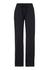 Hanro Cotton Deluxe Drawstring Lounge Pants In Black