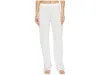 Hanro Cotton Deluxe Drawstring Lounge Pants In White
