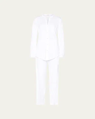 HANRO COTTON DELUXE PAJAMA SET