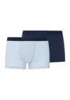 Hanro Cotton Essentials 2-pack Cotton Boxer Briefs In Multi