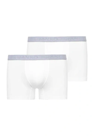 Hanro Cotton Essentials Boxer Brief 2pk In White