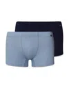 Hanro Cotton Essentials 2-pack Cotton Boxer Briefs With Covered Waistband