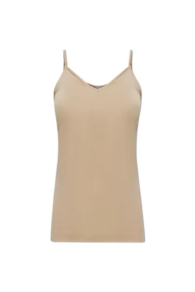 Hanro Cotton Top In Beige