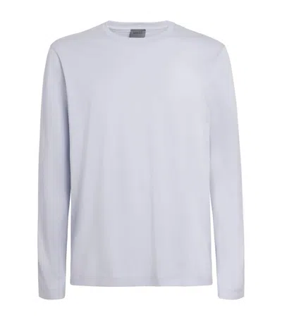 Hanro Cotton Living Long-sleeve T-shirt In White