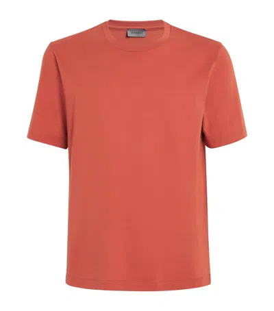Hanro Cotton Living T-shirt In Pink