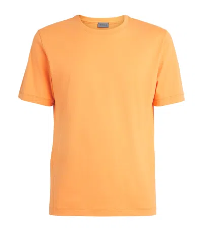 Hanro Cotton Living T-shirt In Brown