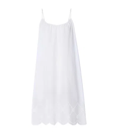 Hanro Cotton Lumi Nightdress In White