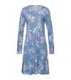 Hanro Cotton-modal Printed Nightie In Pearly Flower