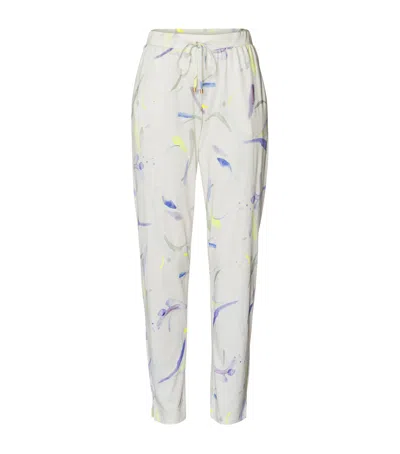 Hanro Cotton-modal Sleep & Lounge Sweatpants In Gray
