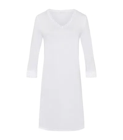 Hanro Cotton Moments Nightdress In White