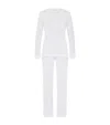Hanro Cotton Moments Pyjama Set In White