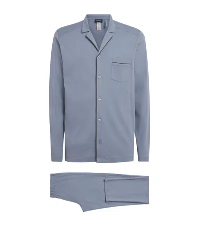 Hanro Cotton Night & Day Pyjama Set In Multi