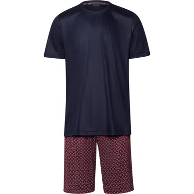 Hanro Cotton Pajama Set In Multi