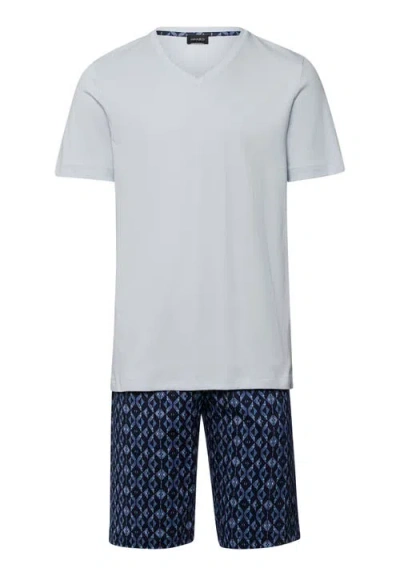 Hanro Cotton Pajama Set In Multi