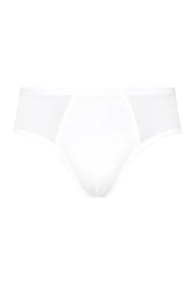 Hanro Cotton Pure Cotton Brief In White