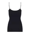 Hanro Cotton Seamless Camisole In Black